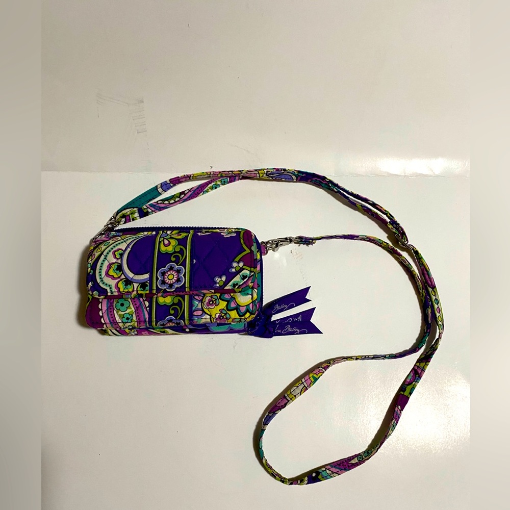 Vera Bradley Cross Body Wallet/Purse.